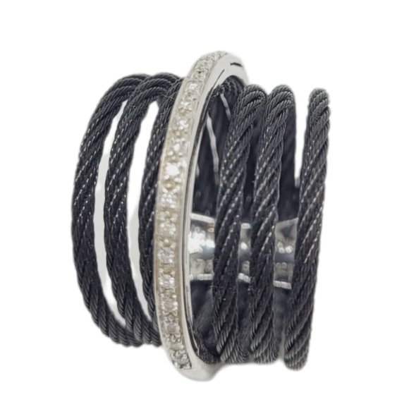 Charriol Celtic Noir Ring - Picture 1 of 7